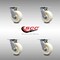 Service Caster 5 Inch Stainless Steel Nylon Wheel Swivel Caster Set with Roller Bearings SCC SCC-SS30S520-NYR-4 - alternate 3